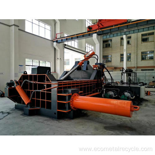 Scrap Metal Copper Aluminum Compressed Baling Machine